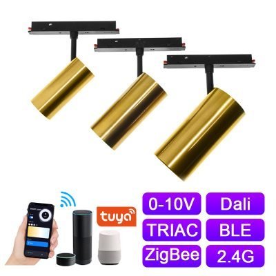 Gold Magnetic Spotlight